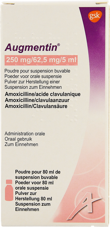 Augmentin Sir 1x80ml 250mg-62,50mg 2