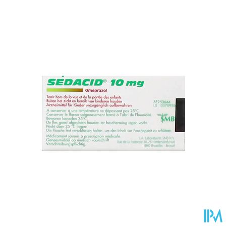 Sedacid 10mg Comp 56 X 10mg 3
