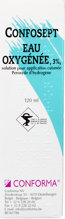 Confosept Zuurstofwater 1 X 120ml 6