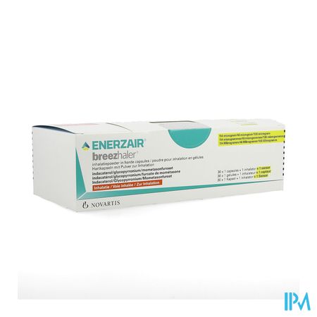 Enerzair Breezhaler 114/46/136mcg Caps 30+inh.+sen