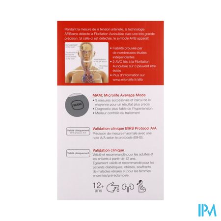 Microlife Bpb3 Afib Tensiometre Bras Otc Sol 2