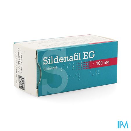 Sildenafil EG 100 Mg Filmomh Tabl 12 X 100 Mg