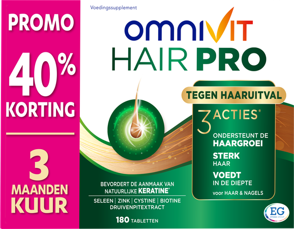 Omnivit Hair Pro Tabl 180 Promo -40% 2
