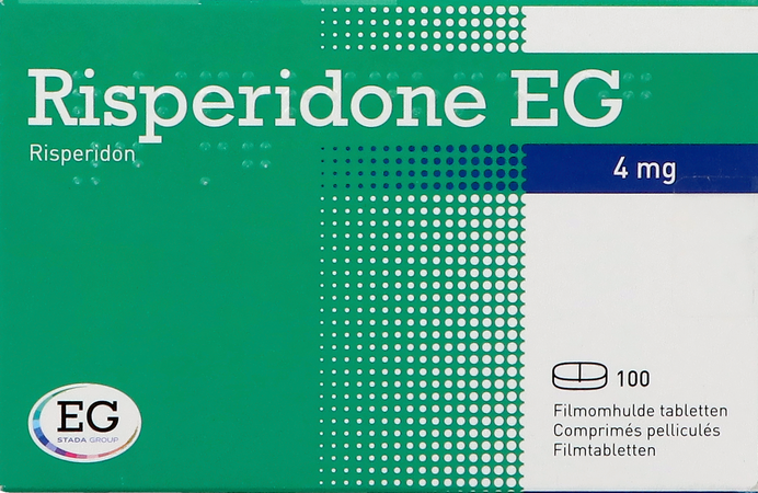 Risperidone EG Tabl 100 X 4 Mg 3