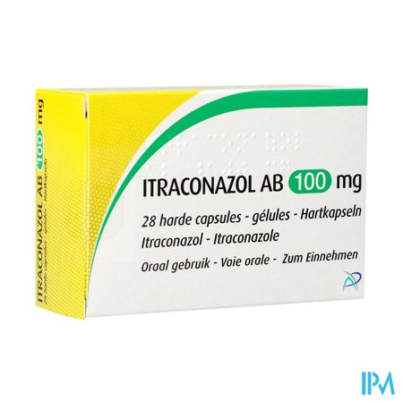 Itraconazol Ab 100mg Harde Caps 28 X 100mg