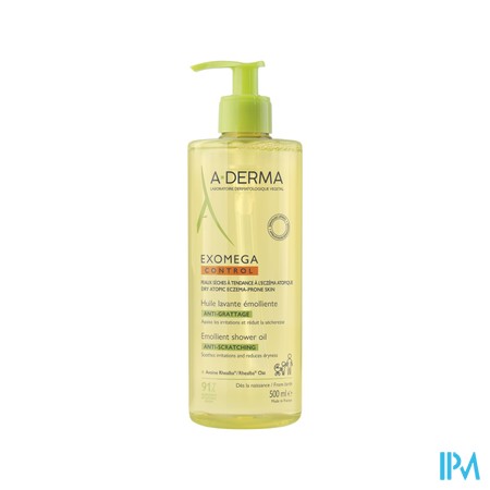 Aderma Exomega Control Emolierende Wasolie 500ml