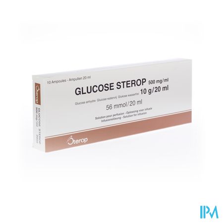 Glucose 50 % Sterop 10g/20ml 10