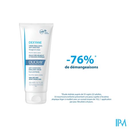 Ducray Dexyane Creme A/krab Verzachtend 200ml Nf 7