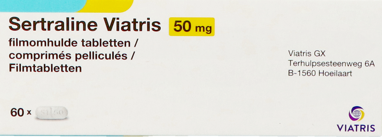 Sertraline Viatris 50mg Tabl 60 2