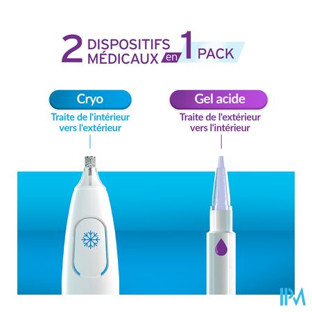 Excilor Traitement Verrues Duo Power 10ml+1,5g 2