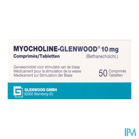 Myocholine-glenwood Comp 50 X 10mg 2