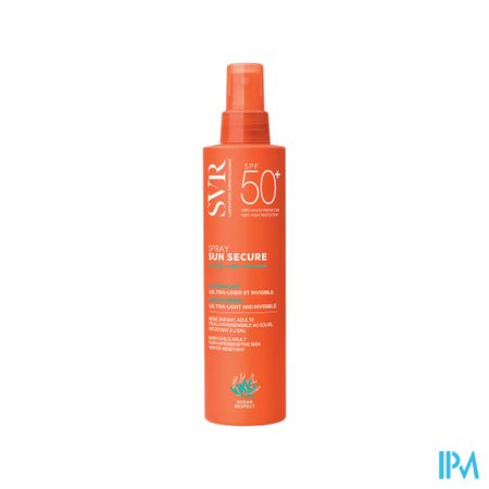 Svr Sun Secure Spray Biodegradable Sp50+ 200ml