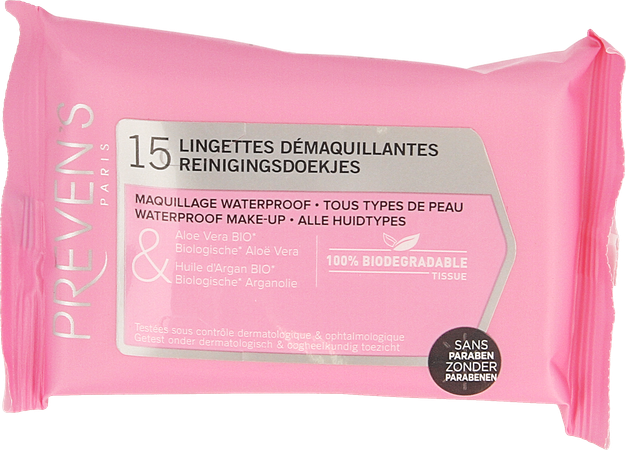 Preven's Lingette Demaquillante Pocket Sach 1x15 2