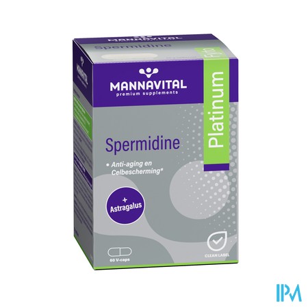 Mannavital Spermidine Platinium V-caps 60