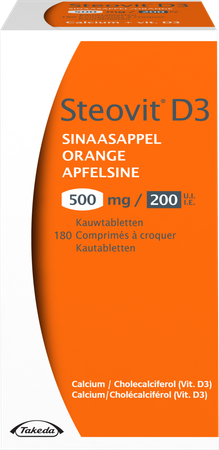 Steovit D3 Orange 500mg/200ui Comp Croq. 180 Flac 4