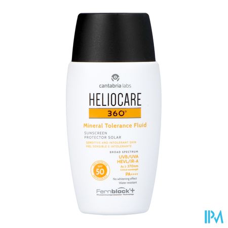 Heliocare 360° Mineral Tolerance Fluid Ip50 50ml 4