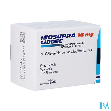 Isosupra Lidose Caps 60 X 16mg