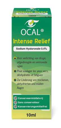Ocal Intense Relief Oogdruppels 0,4% Ha 10ml