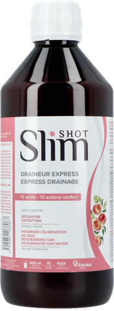 Vitavea Slimshot Drainage Express Perzik 500ml 1