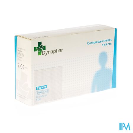 Dynaphar Kompres 8pl 5,0x 5,0cm 40 35201 2