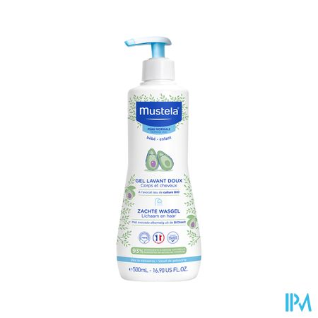 Mustela Pn Wasgel Zacht 500ml main product photo