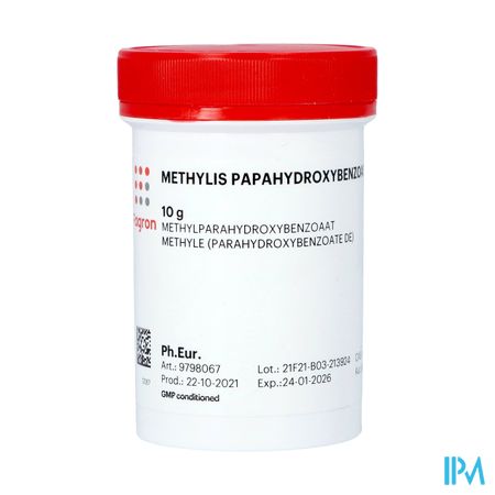 Methylparahydroxybenzoaat 10g Fag