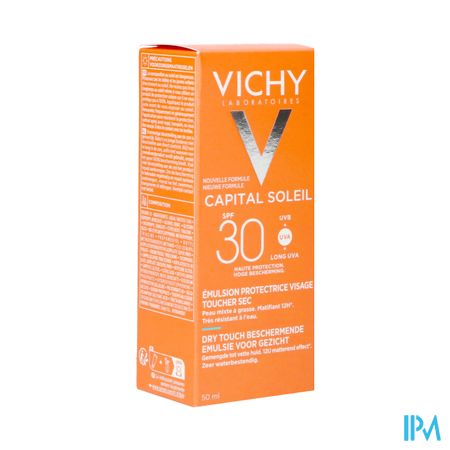 Vichy Cap Sol Ip30 Gezichtscr Dry Touch 50ml