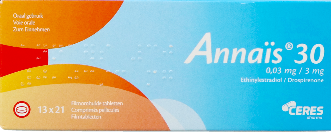 Annais 30 0,03mg/3mg Filmomh Tabl 13 X 21 2