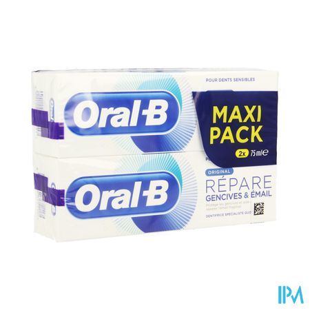 Oral-b Tp Repair Original 2x75ml Promo -1€