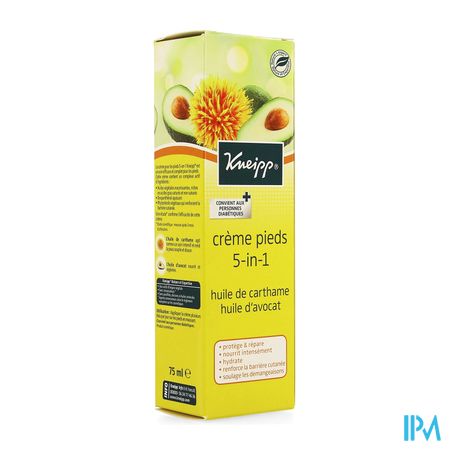 Kneipp Creme Pieds 5en1 75ml