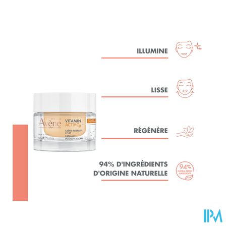 Avene Vitamine Activ Cg Creme Intensive Eclat 50ml 7