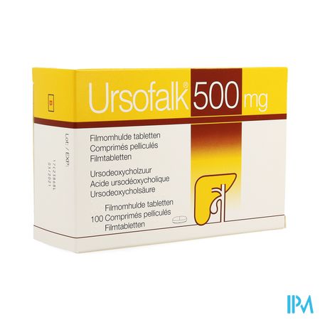 Ursofalk 500mg Comp Pell 100 X 500mg