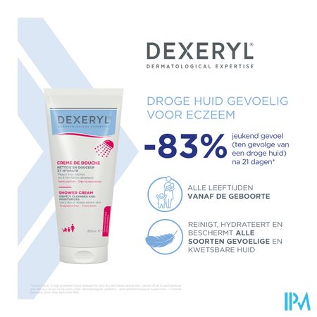 Dexeryl Douchecreme 200ml 5