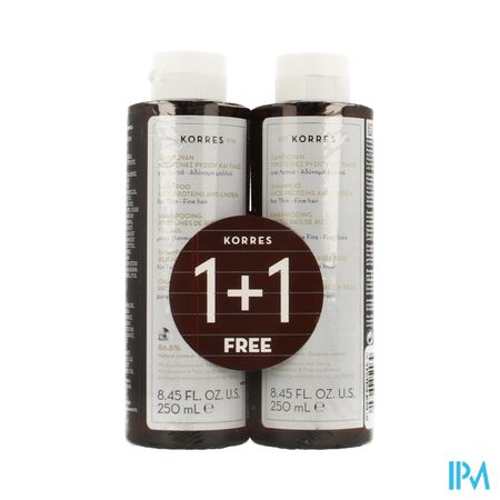 Korres Kh Sh Rice&tile 2x250ml Promo