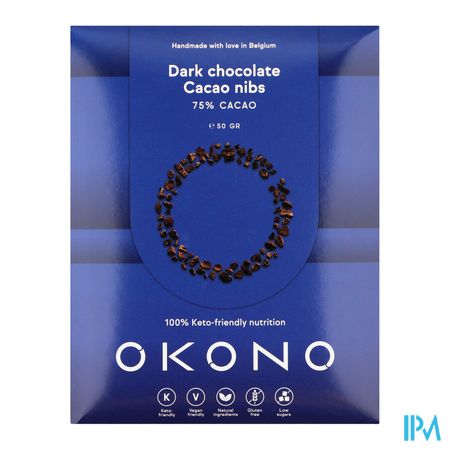 Okono Donkere Chocolade Cacao Nibs 50g 1