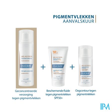 Ducray Melascreen Concentraat A/pigmentvlek 30ml 13