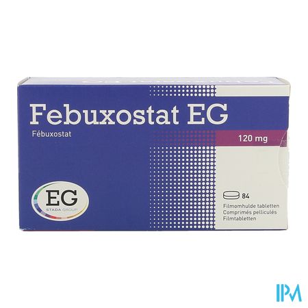 Febuxostat EG 120Mg Filmomh Tabl  84 X 120Mg 1