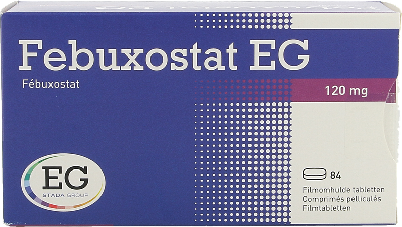 Febuxostat EG 120Mg Filmomh Tabl  84 X 120Mg 1