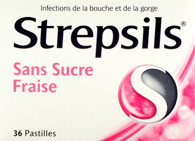 Strepsils Suikervrij Aardbeien Past 36 6