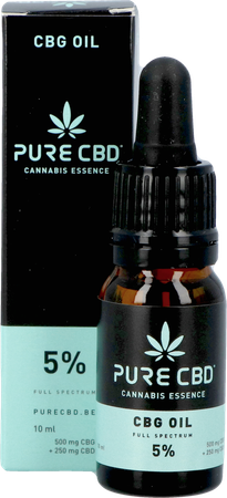 Pure Cbd 2,5% Cbg 5% Oil 10ml 5