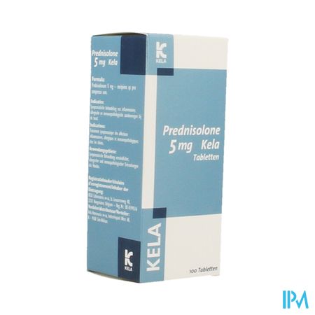 Prednisolone 5mg Kela Comp 100