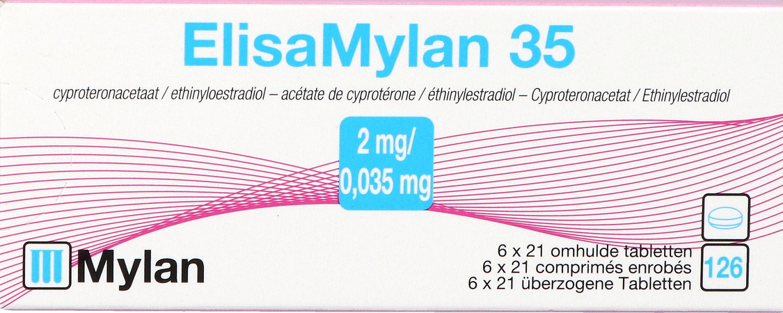 Elisaviatris 35 2mg/0,035mg Comp 6x21 6