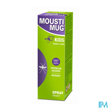 Moustimug 9,5% Deet Spray 100ml