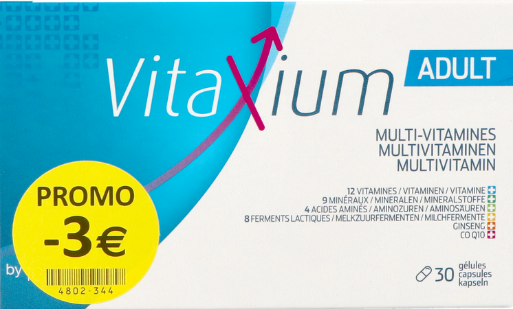 Vitaxium Adult Multi Vitamines Caps 30 Promo -3€ 4