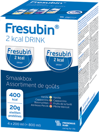 Assortiment de goûts Fresubin 2kcal Drink 1