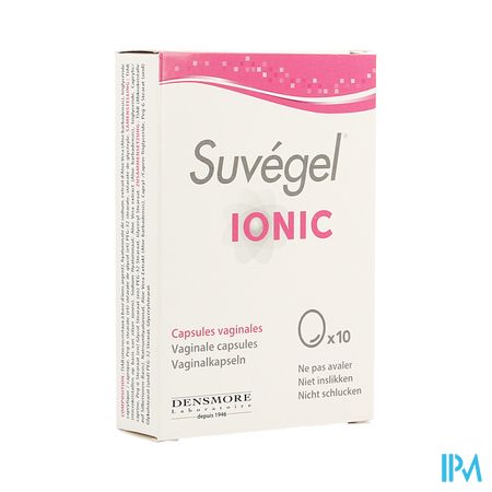 Suvegel Ionic Caps Vaginales 10