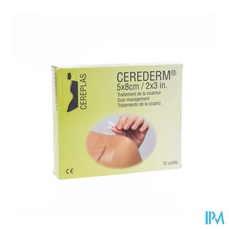 Cerederm Pansement 5x 8cm 10 4309668