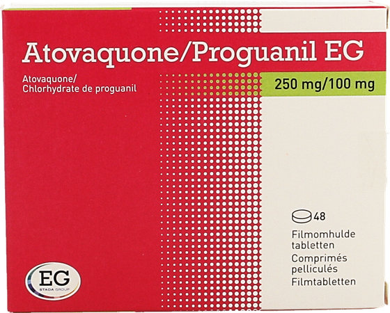 Atovaquone Proguanil EG 250Mg/100Mg Film.Tabl  48 1