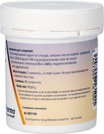 Beta-glucan 100mg Tabl 90 Deba 4