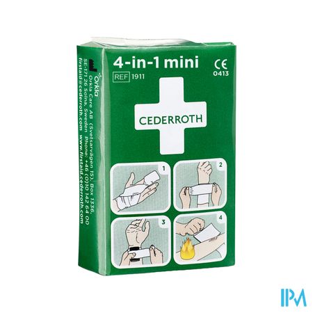 Cederroth 4-in-1 Drukverband Mini